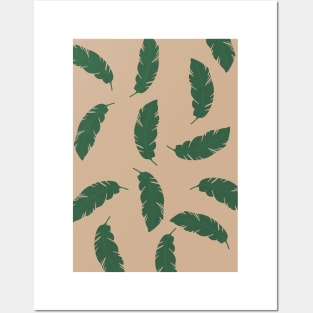 Tropical Banana Leaves - Boho Art Posters and Art